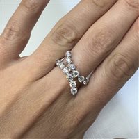 Anello Crivelli Donna in Oro bianco Diamante 1.42 Ct 231-3951 - 231-3951